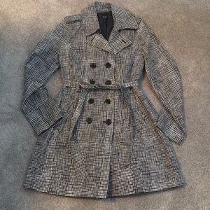 Express trench style lightweight coat